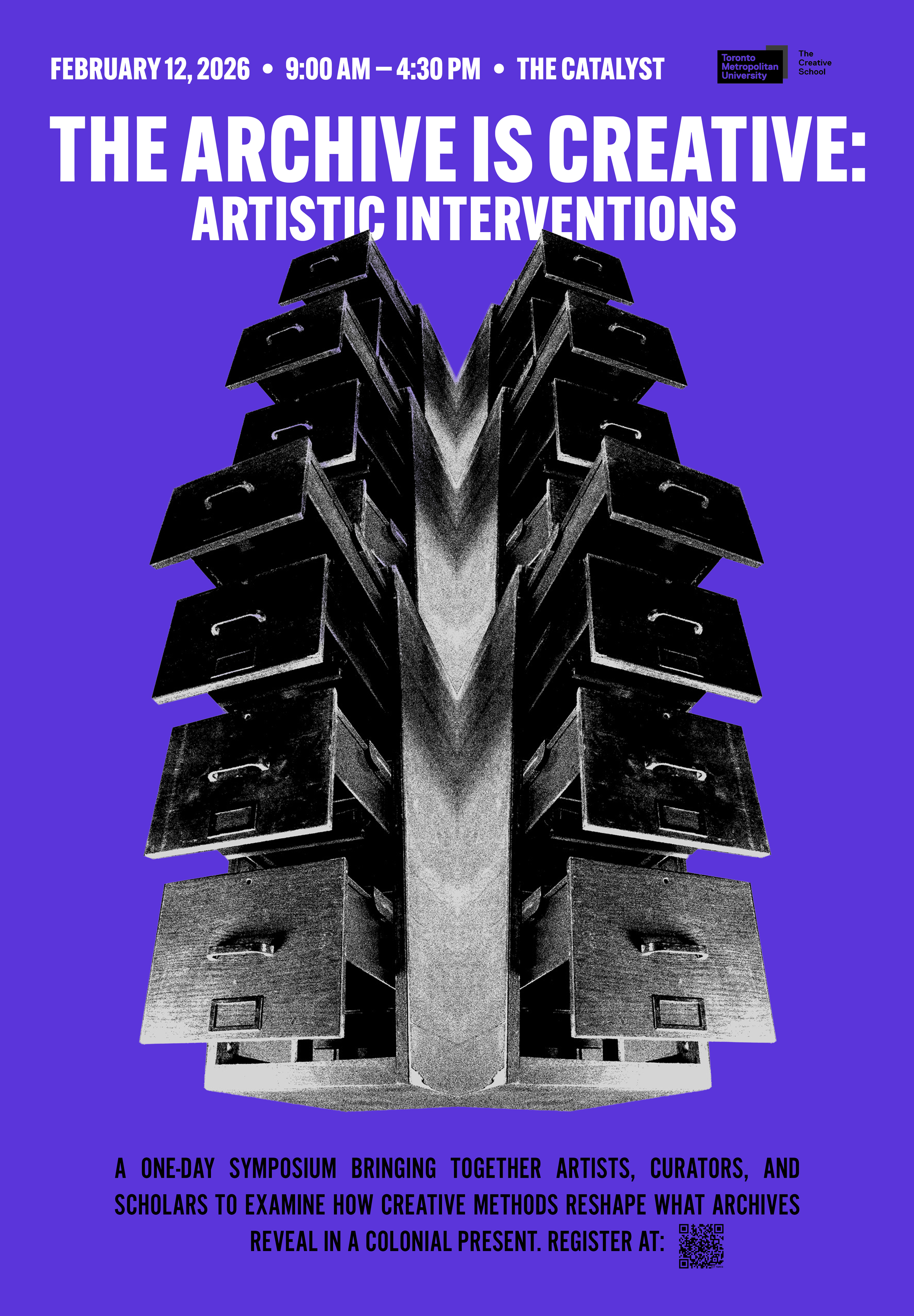 Poster – The Archive is Creative