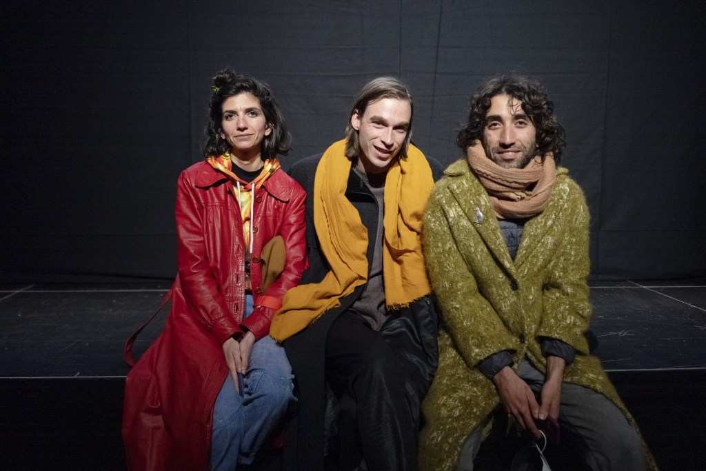 Parastoo Anoushahpour, Ryan Ferko, and Faraz Anoushahpour.